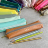 colourful recycled leather pencil case undercover