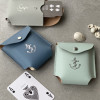 Playing Cards in a Recycled Leather Case With Anchor Icon by undercover