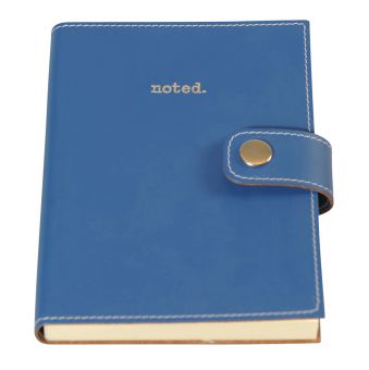 Recycled Leather 'noted' Snap Journal