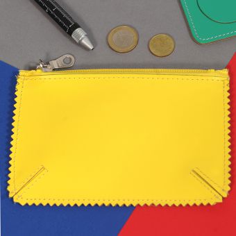 Rainbow Collection Leather Coin Purse