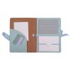 Seafoam Anchor Leather Writing Set