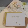 Leather Wedding Guest Book