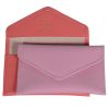 Bride's maid leather jewellery envelope