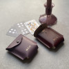 undercover Recycled Leather Personalised Playing Cards Snap Case