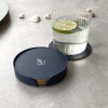  Nautical Inspired Recycled Leather Set of 6 Coasters by undercover