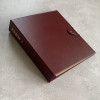 Hardback Firm Lined Leather A4 Lever Arch File - Personalised Spine