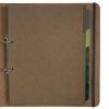 Personalised  A4 Leather Ring Binder - For Visitor Information