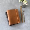 A5 Leather Ring Binder 2 Rings