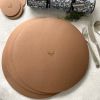 Decorative Leather Table Mat with Stag Icon