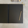 A4 Recycled Leather Presentation Folder
