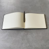 Recycled Leather Hardback Condolence Book