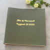  Recycled Leather Photo Album Personalised Retro