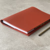 Recycled Leather Cover for B5 Notebook | by undercover