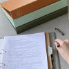 Personalised Library Look A4 File Ring Binder by undercover