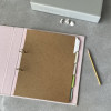Recycled Leather Recipes Ring Binder
