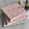 personalised large leather Photo Album with Liberty Fabric  by undercover