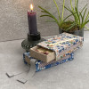 Liberty Print Refillable Matchbox with Long Matches