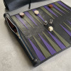 Leather Travel Backgammon Set