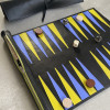 Leather Travel Backgammon Set