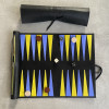 Leather Travel Backgammon Set