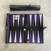 Leather Travel Backgammon Set