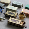 undercover refillable matchbox recycled leather 