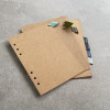 Self Adhesive Recycled Leather Days of Week Divider Tabs