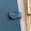 Recycled Leather Cover for A4 Spiral Notebook with Tab Fastener