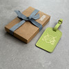  Recycled Leather Personalised Eco Caddy Bag Tag