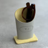 Fine Suede and Recycled Leather Glasses Stand by undercover