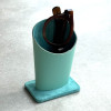 Fine Suede and Recycled Leather Glasses Stand by undercover