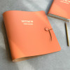 Flexible A4 Leather Recipe Binder - Mum's Recipes