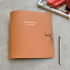 lexible A4 Leather Recipe Binder - Grandma\'s Recipes