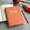A5 Recycled Leather Notebook for Mum\'s Recipes by undercover