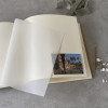 Add a Logo Large Recycled Leather Photo Albumby undercover