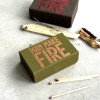 Refillable Match Box  \