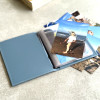 Recycled Leather Photo Holder: Slide Your Memories In \