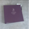 Personalised Recycled Leather Binder for Peel Back Photo Pages