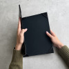 A4 Leather Menu Folder - with 2 inside panels