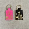 Skyline Recycled Leather Key Ring