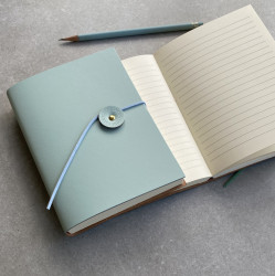 Leather Notebook with Tie