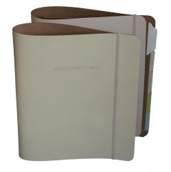 A4 Leather Ring Binder for Wedding Plans