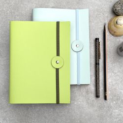 Midi Recycled Leather Journal