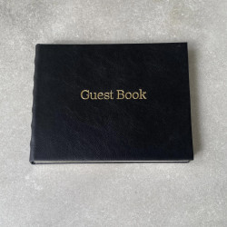 Leather Guest Book