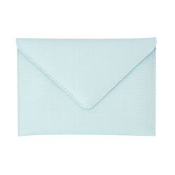 Ravina Textured Silk Padded Leather Envelope - For iPad Mini