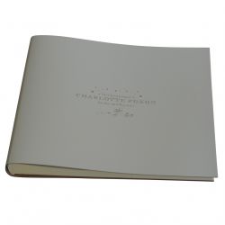 Leather Christening Photo Album -simply add your details