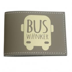 Recycled Leather Travel Card Holder
