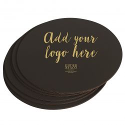 Recycled Leather Small Circular Table Mats X 6
