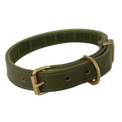 Luxe Leather Dog Collar (small)10