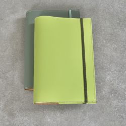 A5 Recycled Leather Refillable Journal